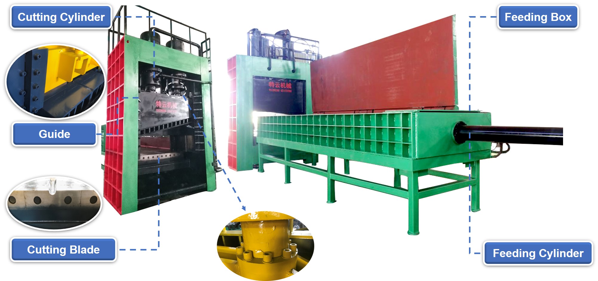 gantry hydraulic shear