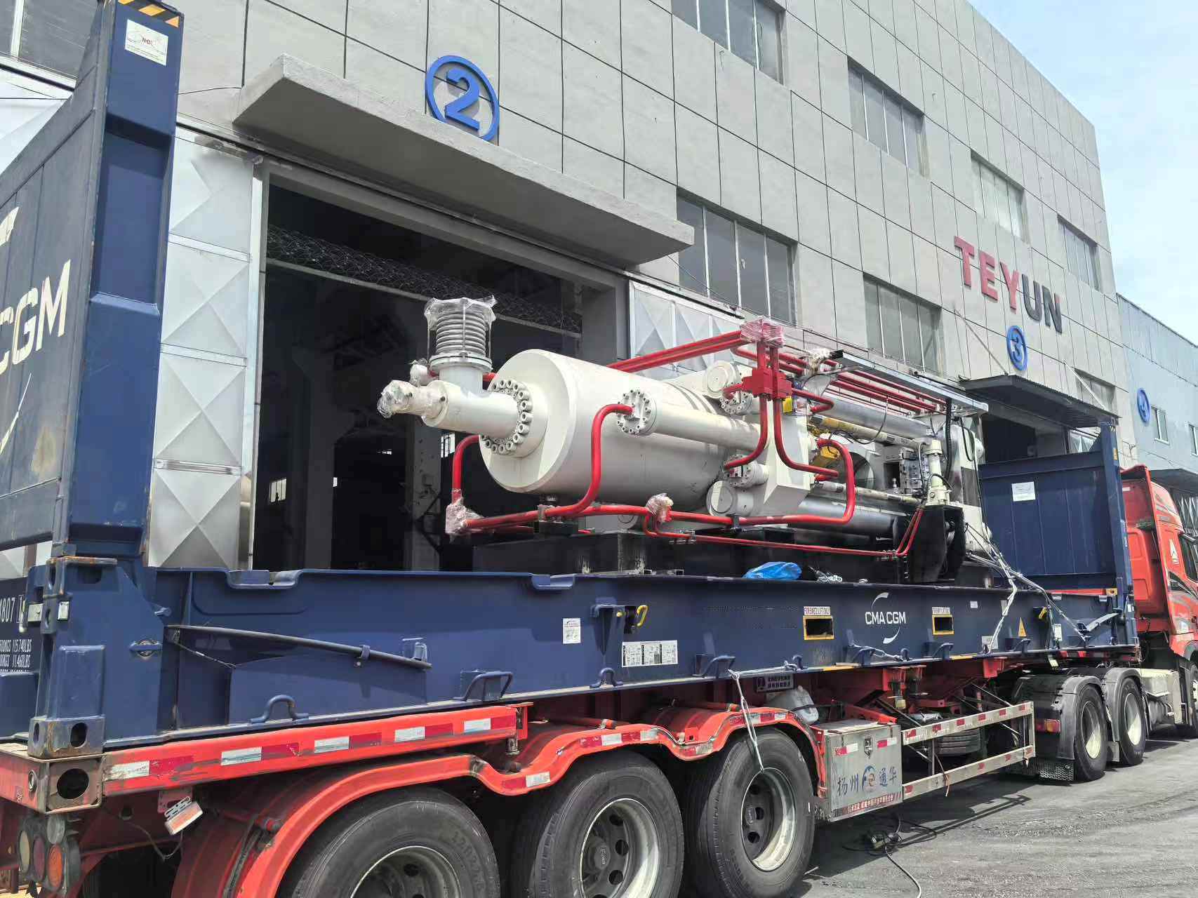 TEYUN、1100トンのアルミニウム押出ラインをイラクに出荷