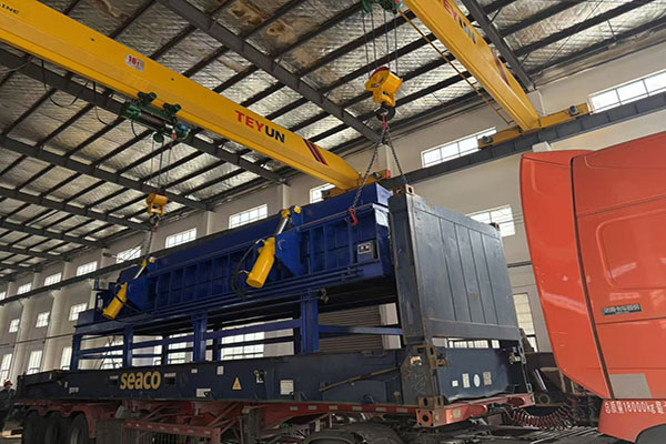 630-Ton Gantry Shear Successfully Dispatched to Mexico in Oversized Container Configuration